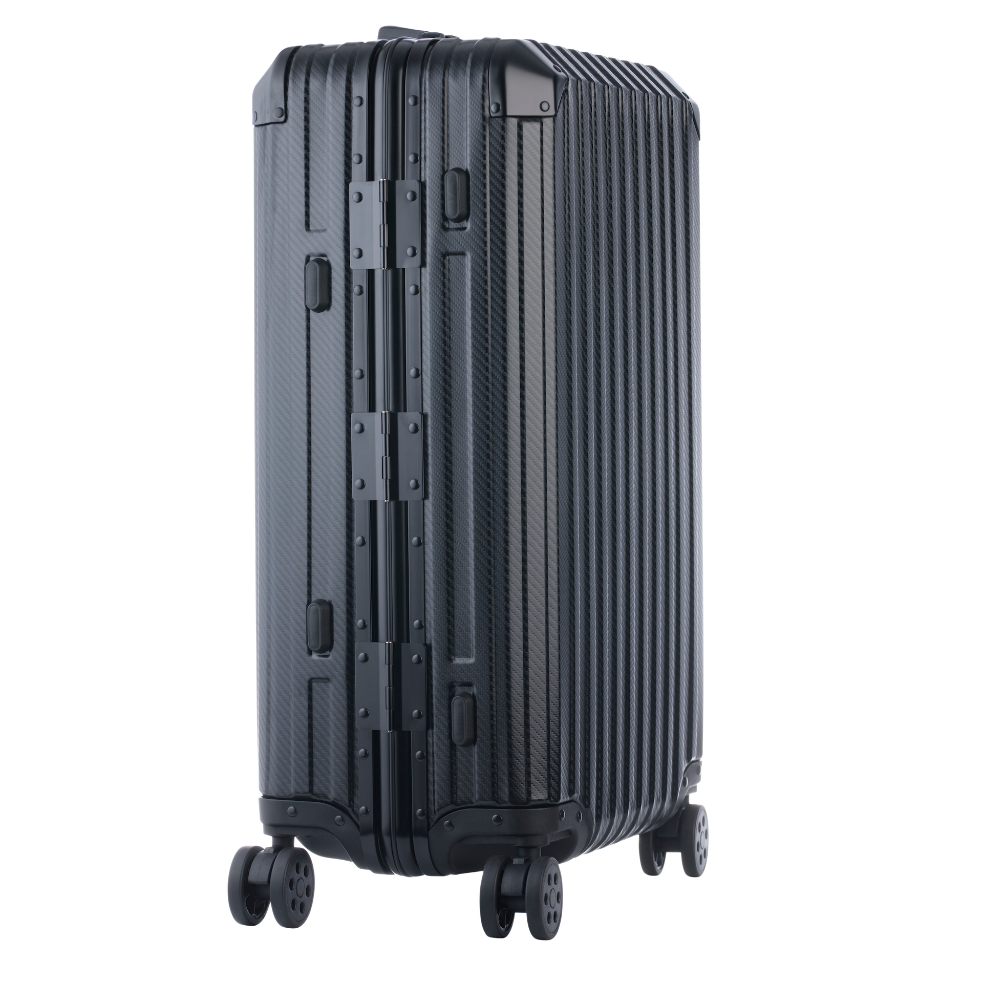 Der Atlas Aluminiumkoffer – Schwarz