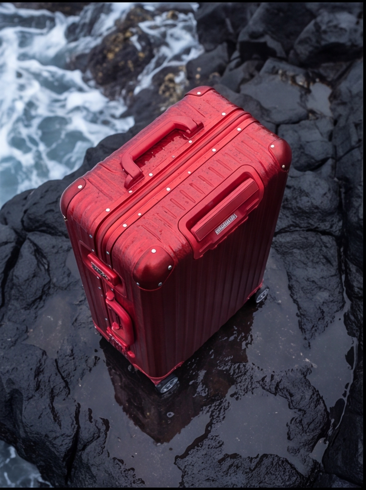 Der Atlas Aluminiumkoffer – Rote Limited Edition