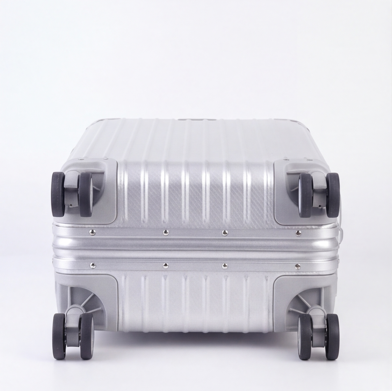 Der Atlas Aluminiumkoffer — Silber