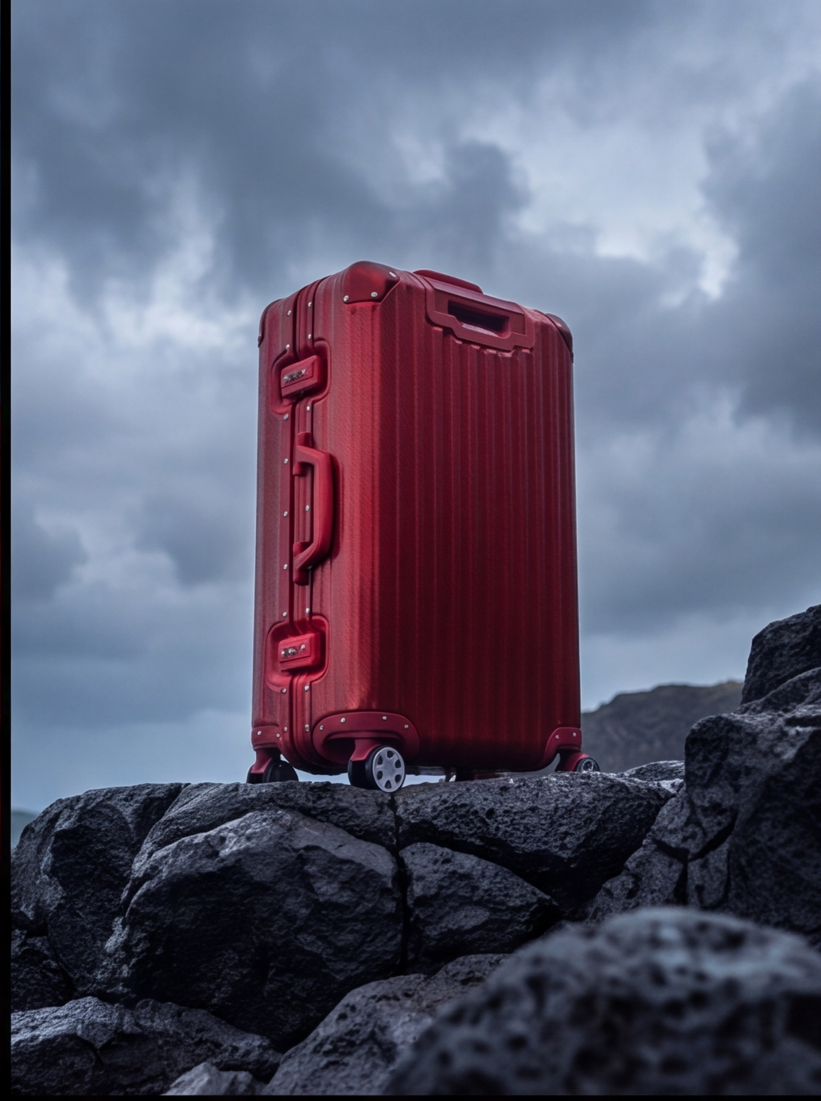 Der Atlas Aluminiumkoffer – Rote Limited Edition