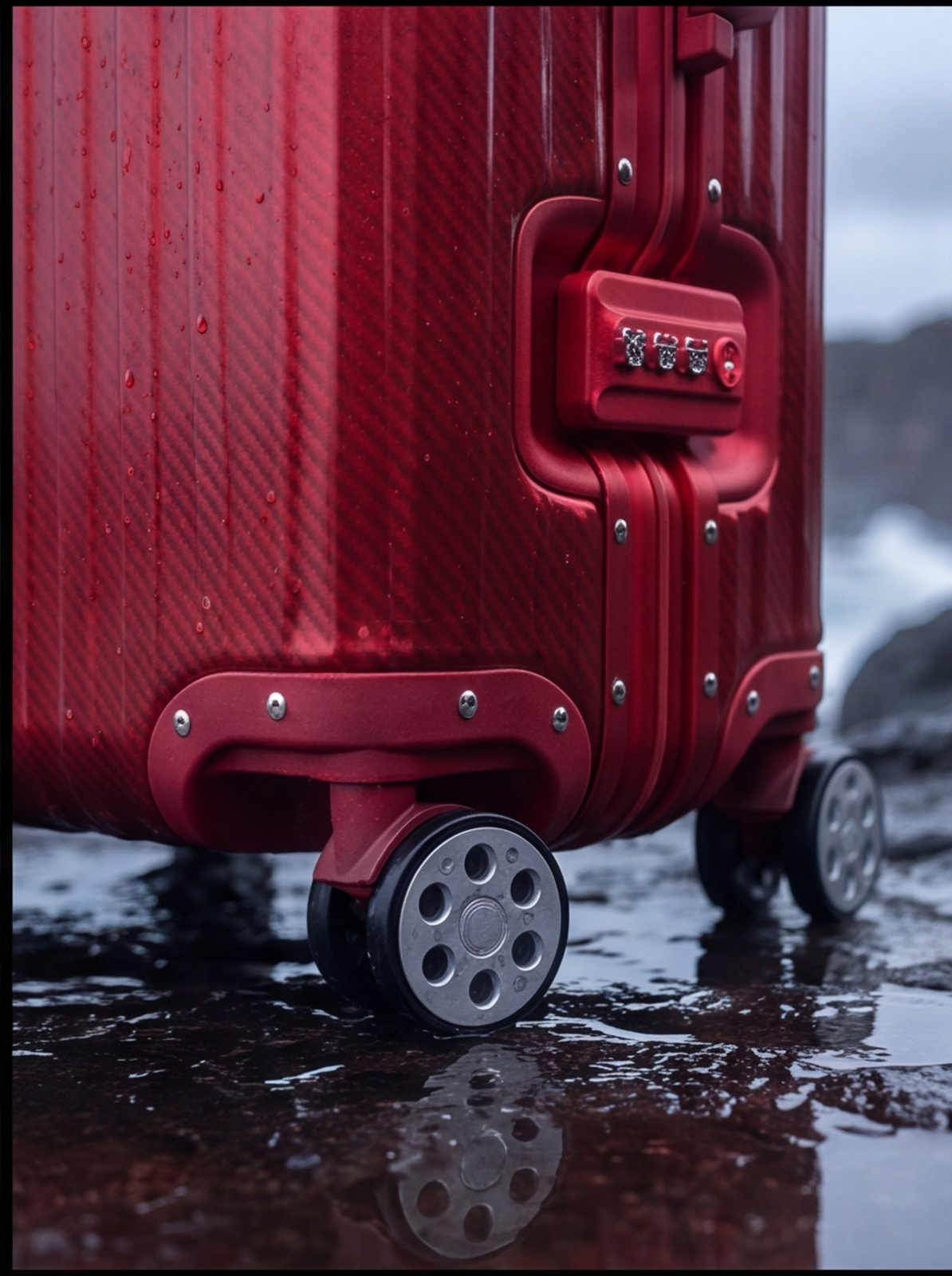 Der Atlas Aluminiumkoffer – Rote Limited Edition