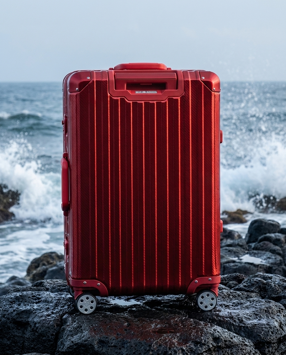 Der Atlas Aluminiumkoffer – Rote Limited Edition